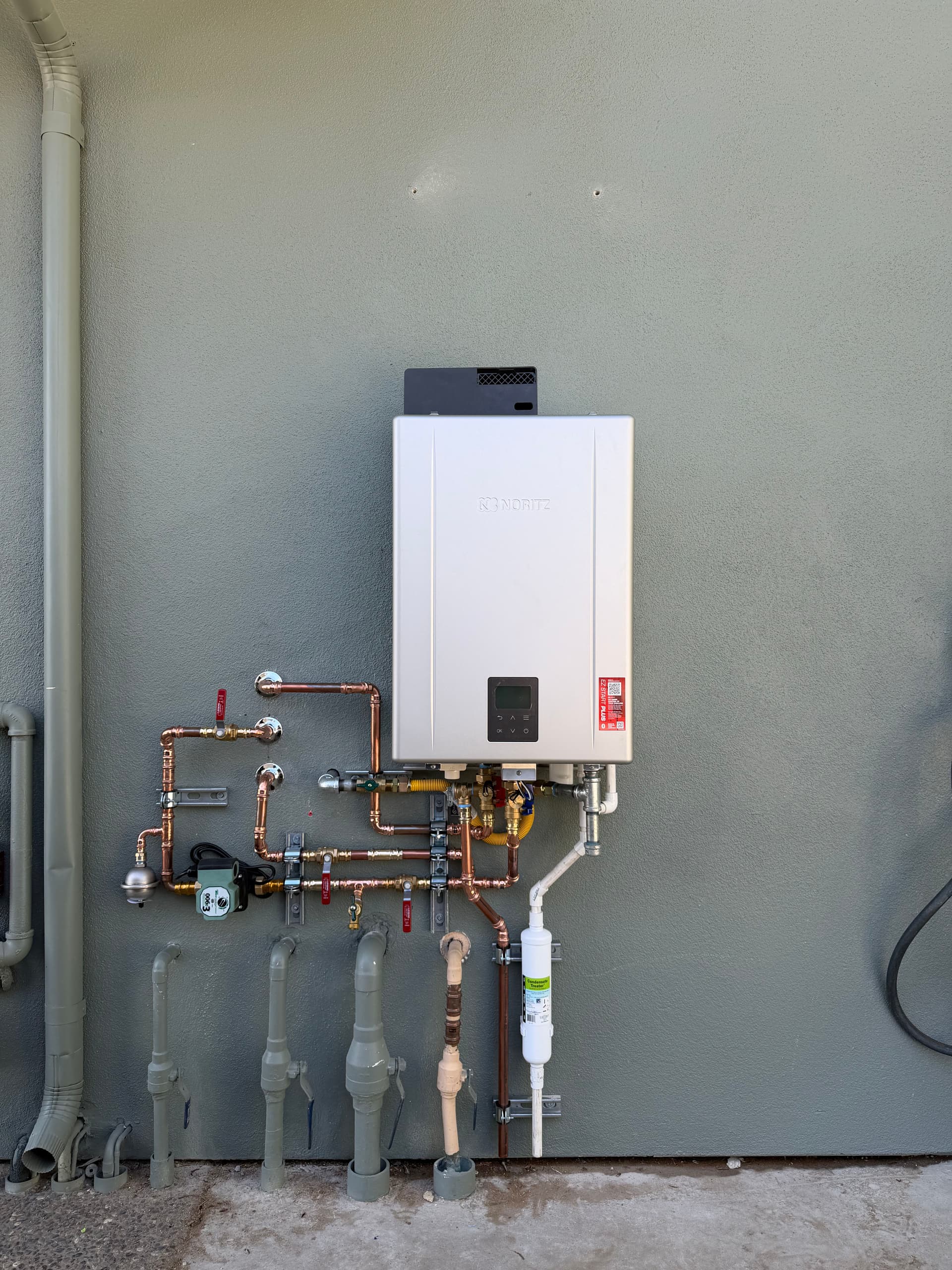 Noritz Tankless Water Heater Install Done Right image