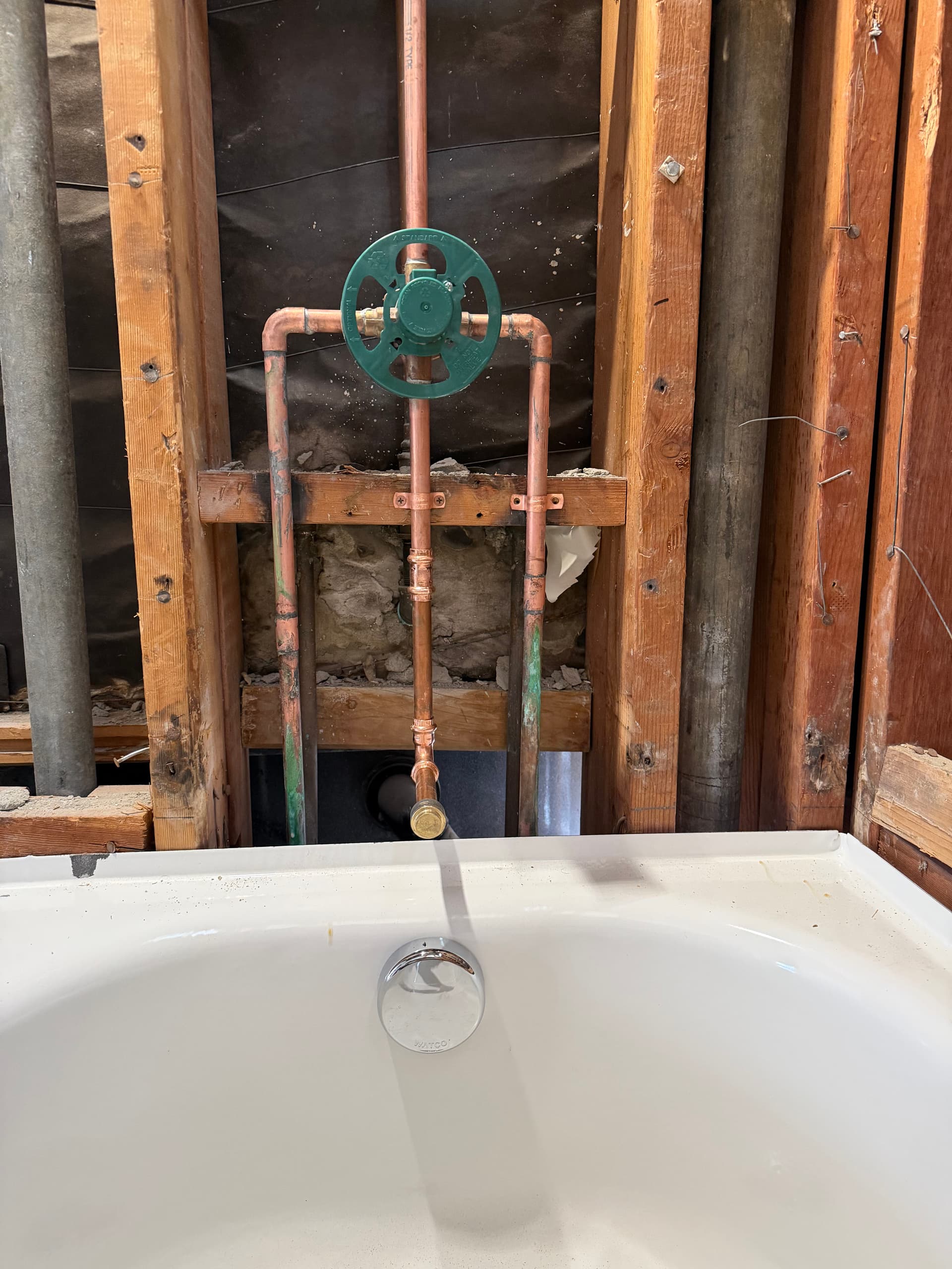 Gallery photos for Tub and Shower Install Done Right From the Studs Out: Image #1