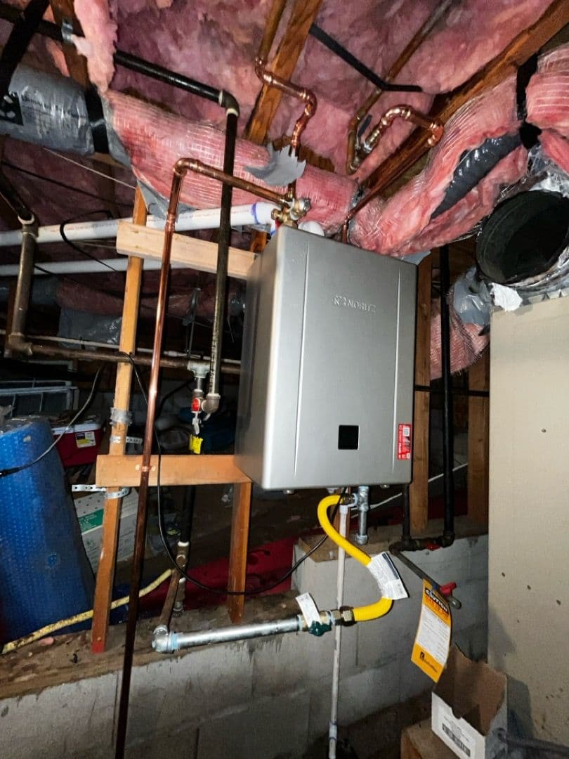Project Upgrade with Tankless Water Heater image